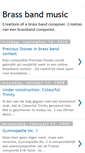 Mobile Screenshot of brassbandmusic.blogspot.com