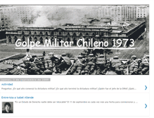 Tablet Screenshot of golpemilitarchileno1973.blogspot.com