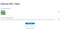 Tablet Screenshot of cienciasfabio.blogspot.com