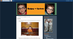 Desktop Screenshot of monkeys-acrobats.blogspot.com