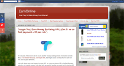 Desktop Screenshot of earning-desire.blogspot.com