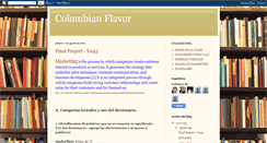 Desktop Screenshot of colombianflavor.blogspot.com