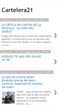 Mobile Screenshot of cartelera21.blogspot.com