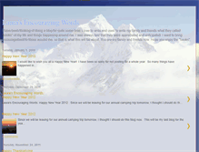 Tablet Screenshot of laurasencouragingwords.blogspot.com