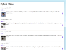 Tablet Screenshot of kylie-kyliesplace.blogspot.com