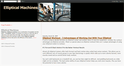 Desktop Screenshot of elliptical-machines-info.blogspot.com