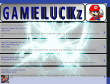 Tablet Screenshot of game-luck.blogspot.com