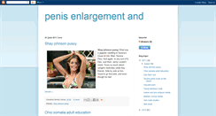 Desktop Screenshot of penis-enlargement-and.blogspot.com