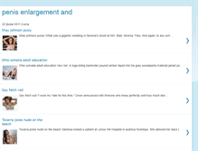 Tablet Screenshot of penis-enlargement-and.blogspot.com