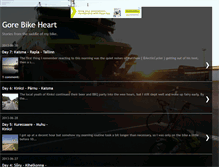 Tablet Screenshot of gorebikeheart.blogspot.com
