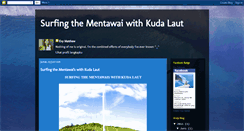 Desktop Screenshot of mentawaisurfcharterboat.blogspot.com