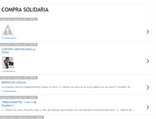 Tablet Screenshot of comprasolidaria.blogspot.com