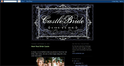 Desktop Screenshot of castlebridecouture.blogspot.com