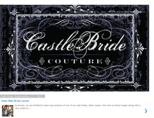 Tablet Screenshot of castlebridecouture.blogspot.com