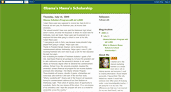 Desktop Screenshot of obamasmamasscholarship.blogspot.com