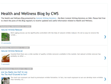 Tablet Screenshot of cws-healthandwellness.blogspot.com