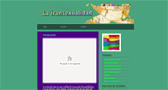 Desktop Screenshot of hispanohablantes-ams-transexualidad.blogspot.com