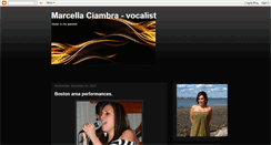 Desktop Screenshot of marcellaciambra.blogspot.com