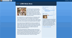 Desktop Screenshot of lcmsmedianews.blogspot.com