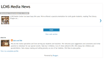 Tablet Screenshot of lcmsmedianews.blogspot.com