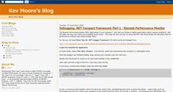 Desktop Screenshot of kevmooresblog.blogspot.com