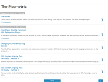 Tablet Screenshot of picometric.blogspot.com