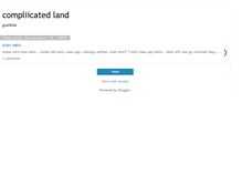 Tablet Screenshot of compliicated.blogspot.com