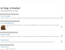 Tablet Screenshot of lefanglekwatsa.blogspot.com