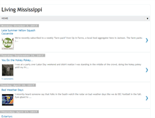 Tablet Screenshot of livingmississippi.blogspot.com