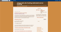 Desktop Screenshot of cheap-web-site-hosting-7.blogspot.com