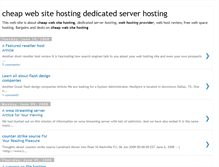 Tablet Screenshot of cheap-web-site-hosting-7.blogspot.com