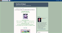 Desktop Screenshot of healthylifedigest.blogspot.com