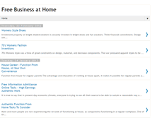 Tablet Screenshot of businesshome2012.blogspot.com