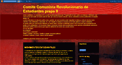 Desktop Screenshot of comitecomunistarevolucionario.blogspot.com