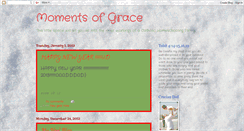 Desktop Screenshot of momentsofgracefamily.blogspot.com