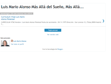 Tablet Screenshot of luismarioalonsoactor.blogspot.com