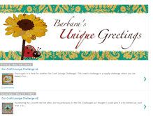 Tablet Screenshot of barbsuniquegreetings.blogspot.com