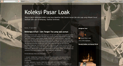 Desktop Screenshot of koleksipasarloak.blogspot.com