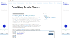 Desktop Screenshot of fadedgloryshoes.blogspot.com