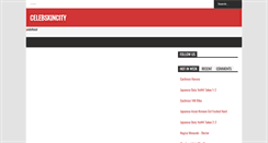 Desktop Screenshot of celebskincity.blogspot.com