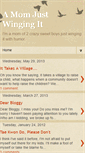 Mobile Screenshot of amomjustwingingit.blogspot.com