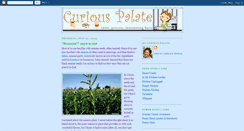 Desktop Screenshot of curiouspalate.blogspot.com