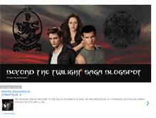 Tablet Screenshot of beyondthetwilightsaga20.blogspot.com