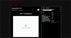 Desktop Screenshot of cynthia-vance.blogspot.com