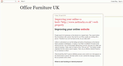Desktop Screenshot of officefurnitureinuk.blogspot.com