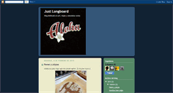Desktop Screenshot of justlongboard.blogspot.com