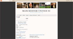 Desktop Screenshot of mymanutdfc.blogspot.com