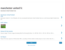 Tablet Screenshot of mymanutdfc.blogspot.com