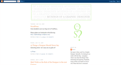Desktop Screenshot of designermusings.blogspot.com