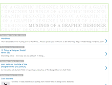 Tablet Screenshot of designermusings.blogspot.com